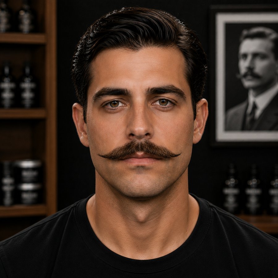 English Mustache