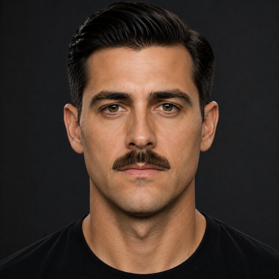 Lampshade Mustache