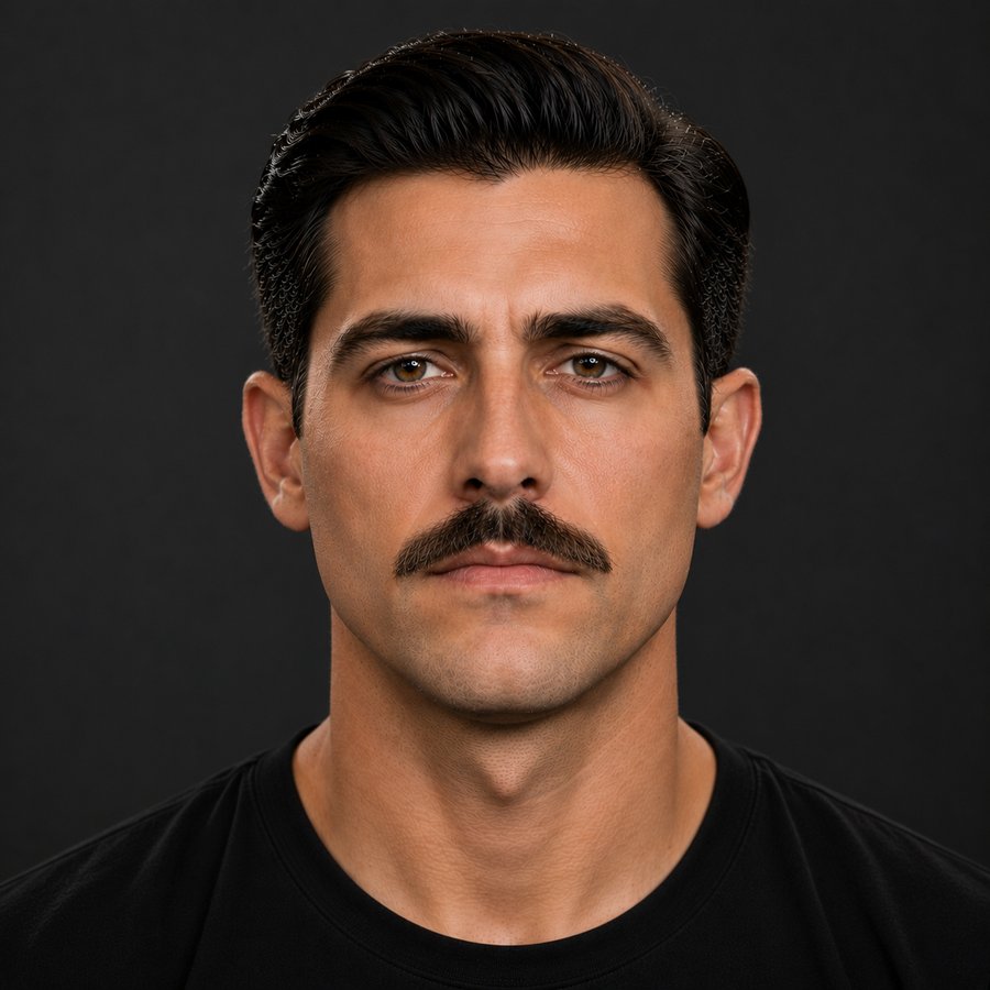 Pyramid Mustache