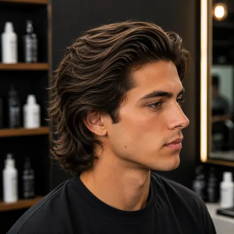 Bro Flow — corte de cabello de barbería, foto real | BarberLab