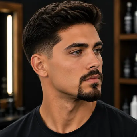 Goatee — barba de barbería, foto real | BarberLab