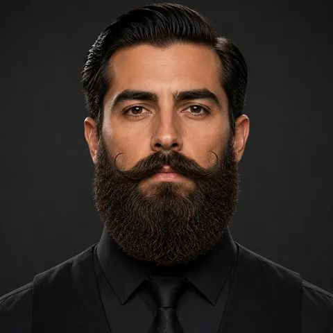 Verdi Beard — barba de barbería, foto real | BarberLab