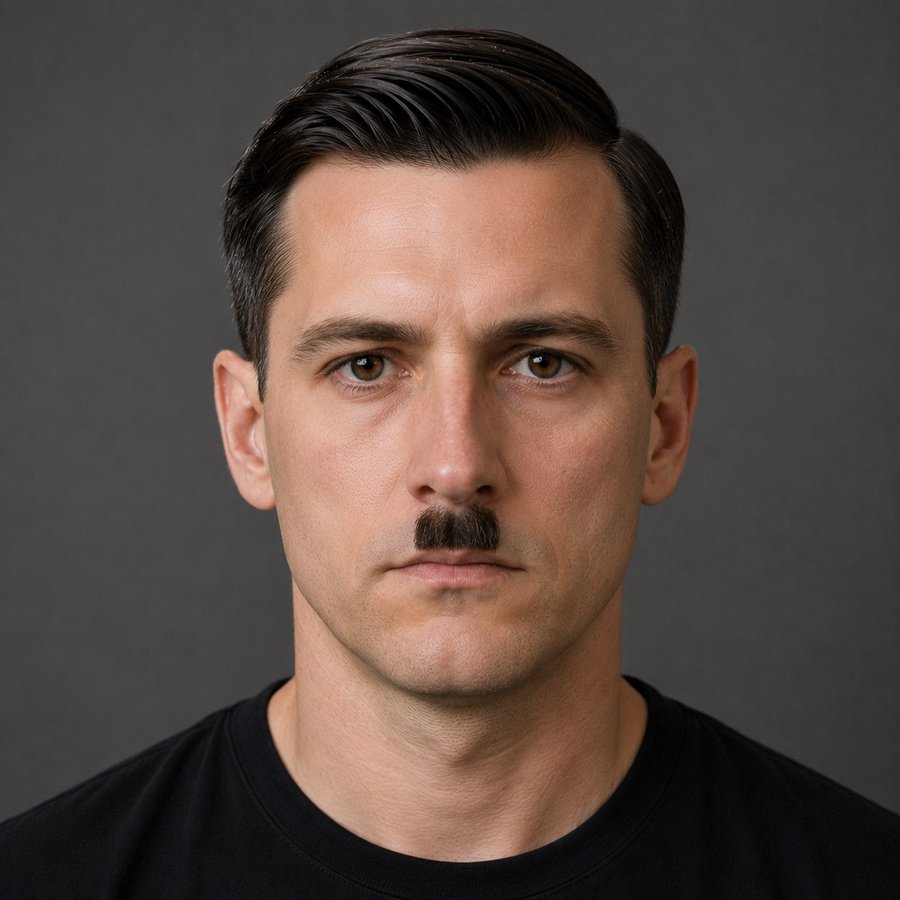 Toothbrush Mustache